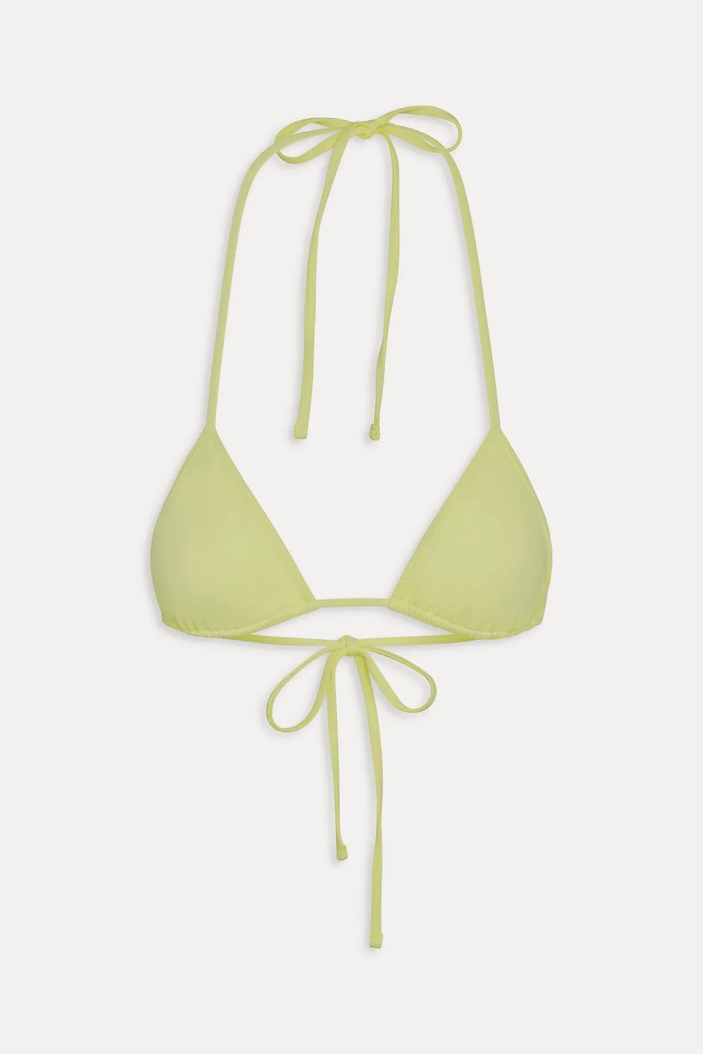 Haut de bikini triangle Nick Skimpy - Yellow Mojito