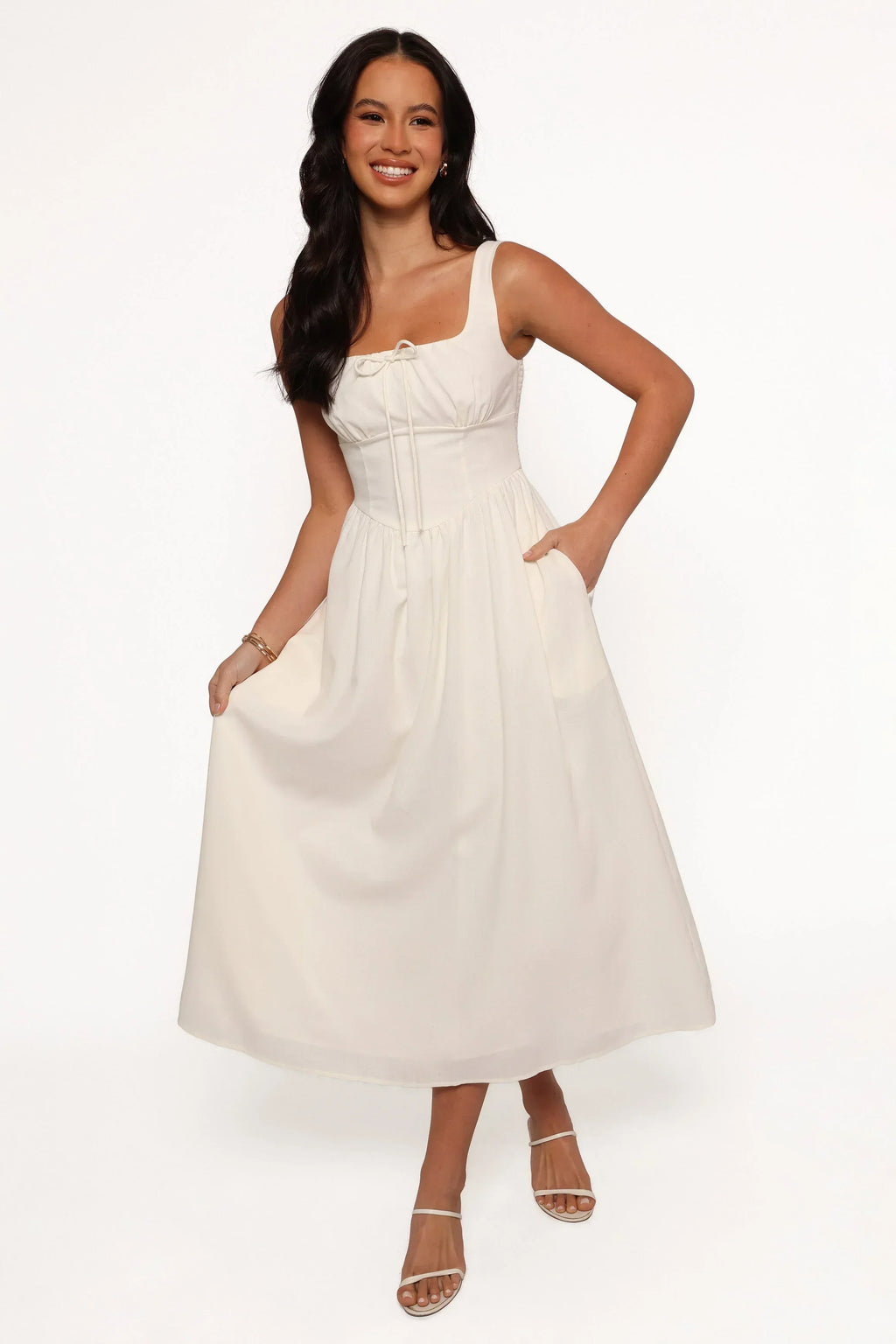 Robe Midi Kinslee - Blanc