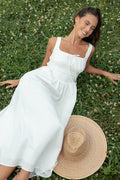 Robe Midi Kinslee - Blanc