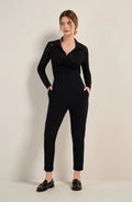jazzi Black slim trousers