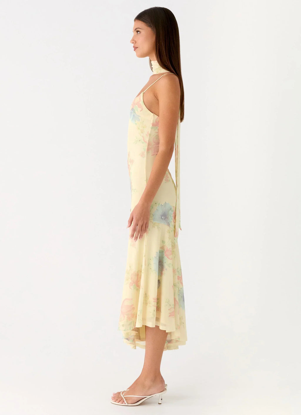 Robe midi Sole Mio - Prairie printanière