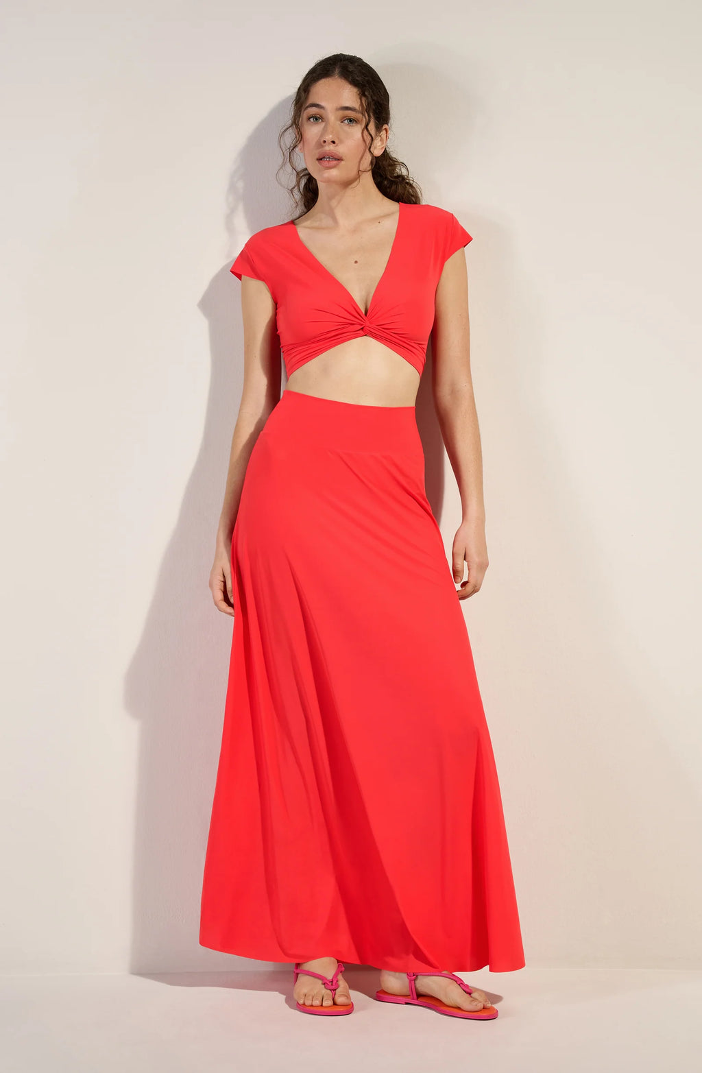 tako Redcurrant wrap top
