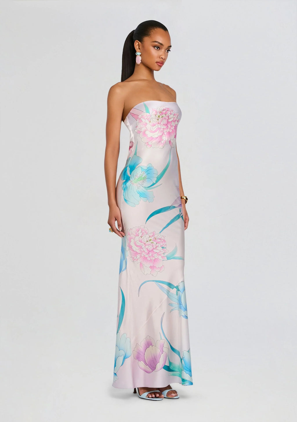 Robe en soie Keaton