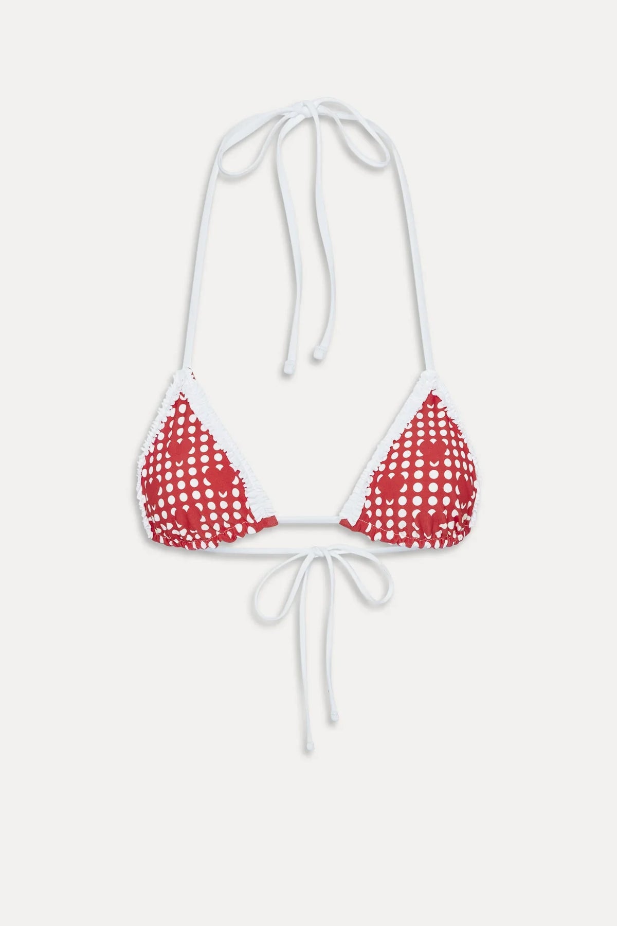 Haut de bikini triangle à décolleté en V Nick - Cupid