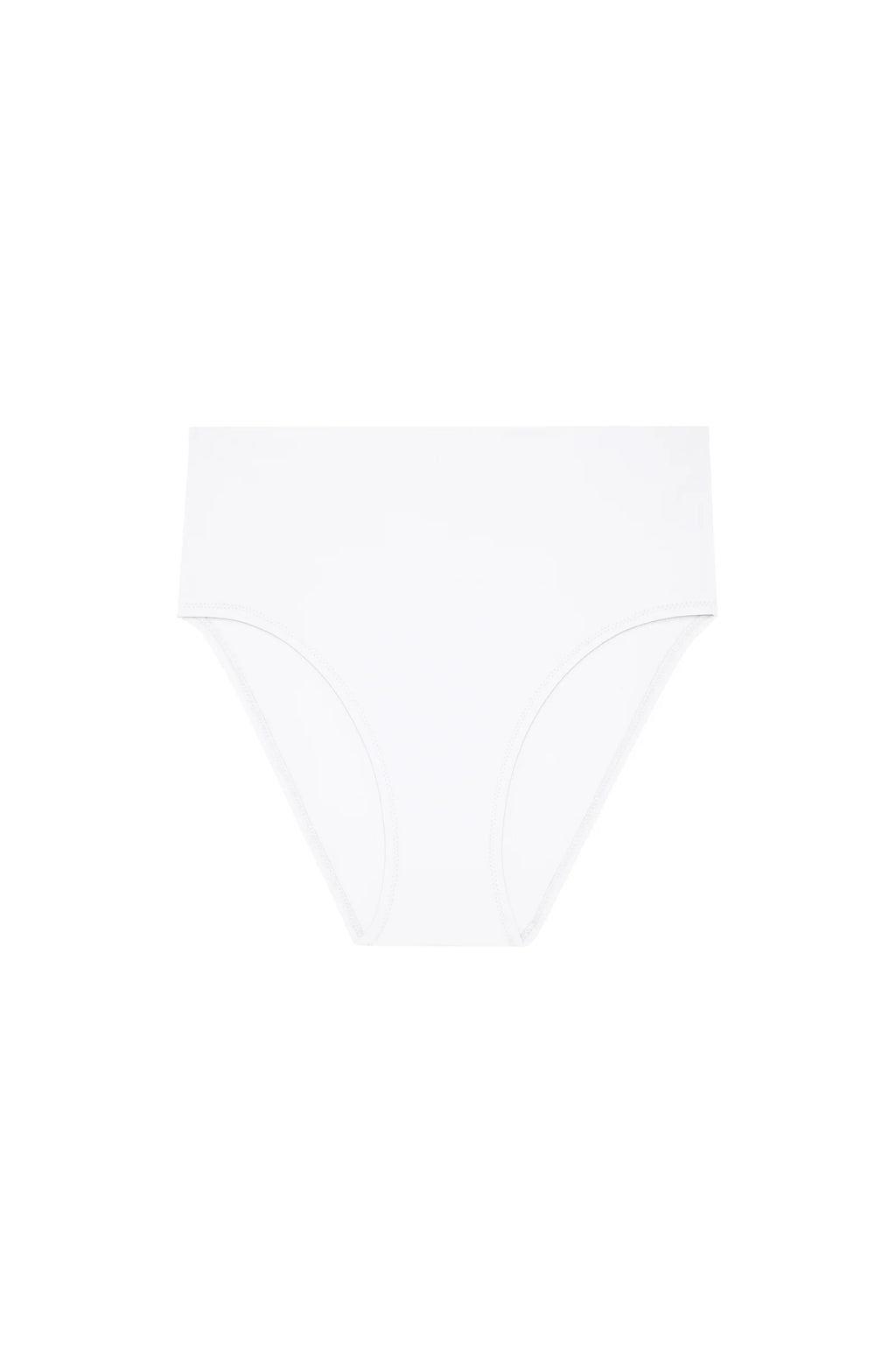 tobago Printed high-waisted bikini bottom NEON