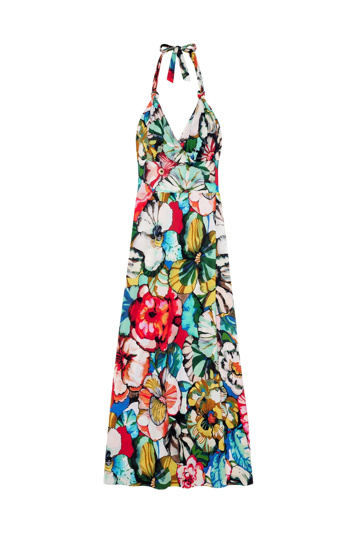 Robe longue imprimée Rona