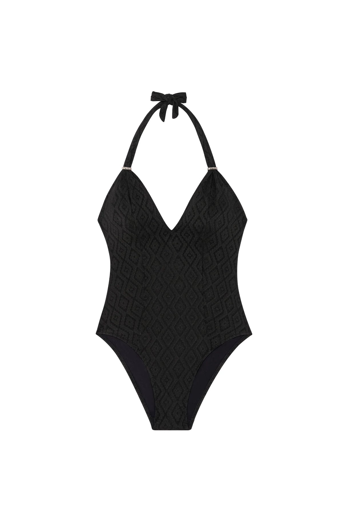 cap horn Maillot de bain tanga noir dos nu