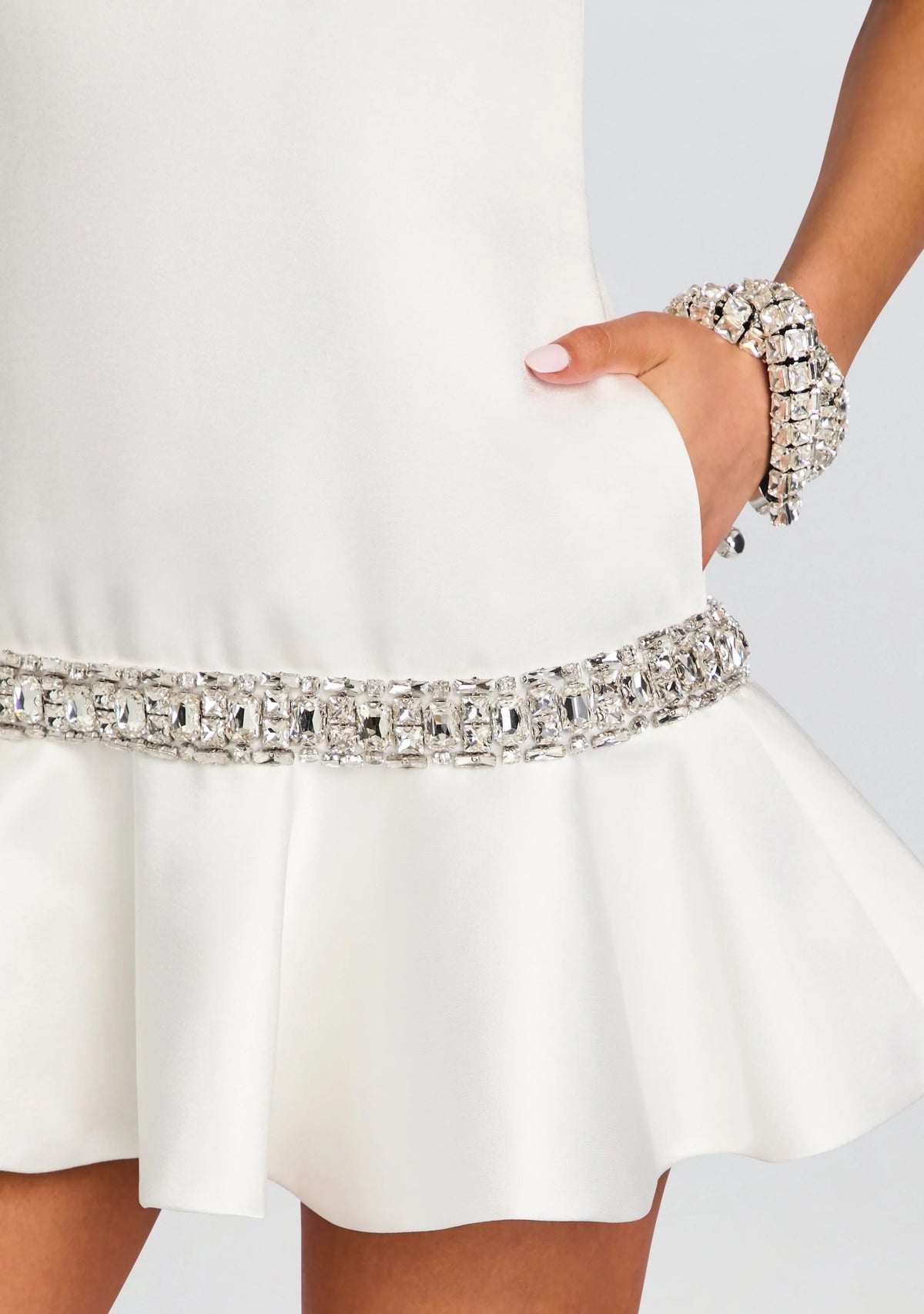 Robe ornée Caelie