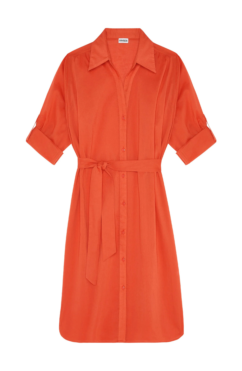 cassandre White shirt dress