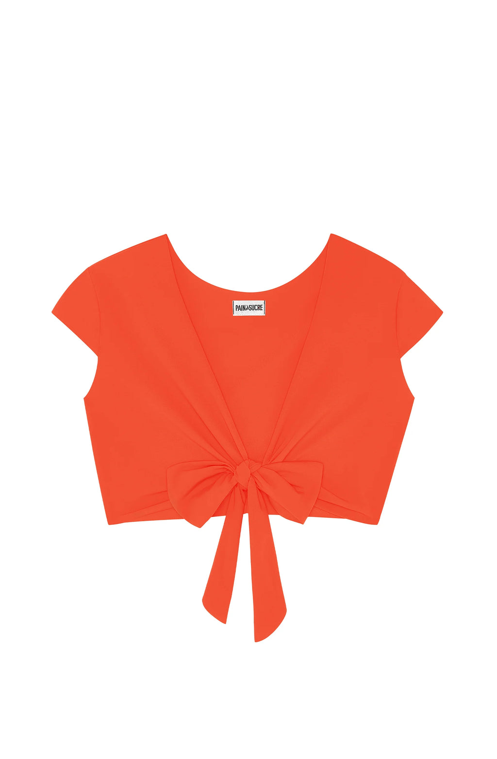 tako Jean wrap crop top