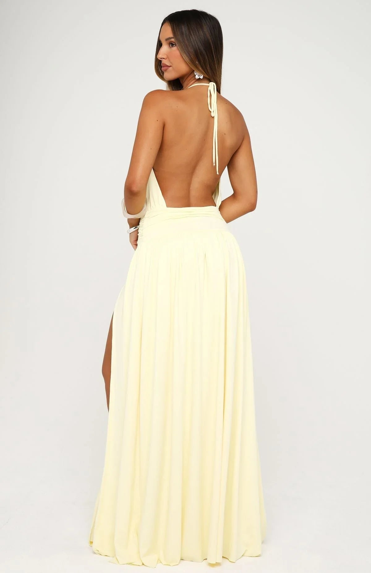 Robe longue Light Of Amour Citron