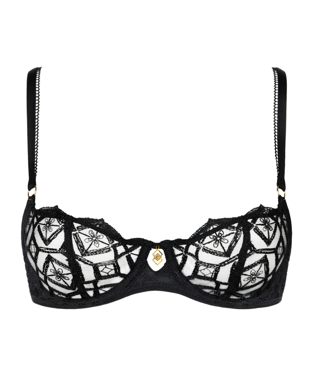 Soutien-gorge corbeille avec armatures Sense of Illusion Noir