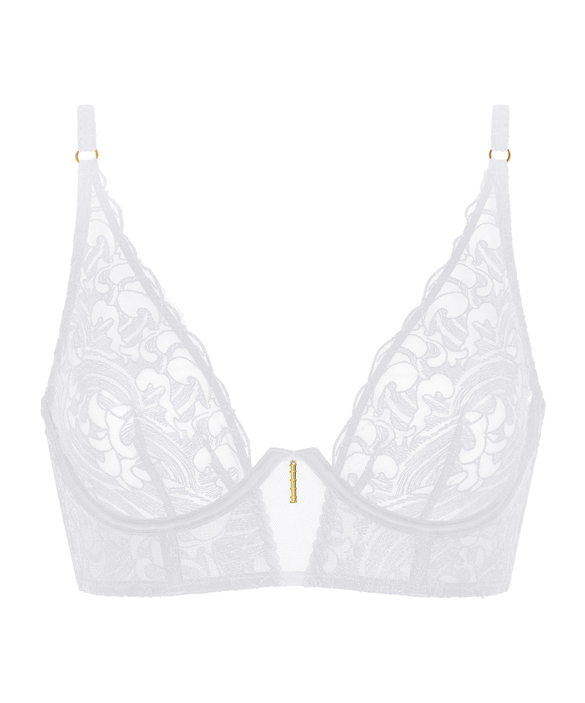 Satin Memories Bustier Artic Blue