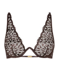 Crazy in Love Soutien-gorge Triangle mono-armature Satin Brown