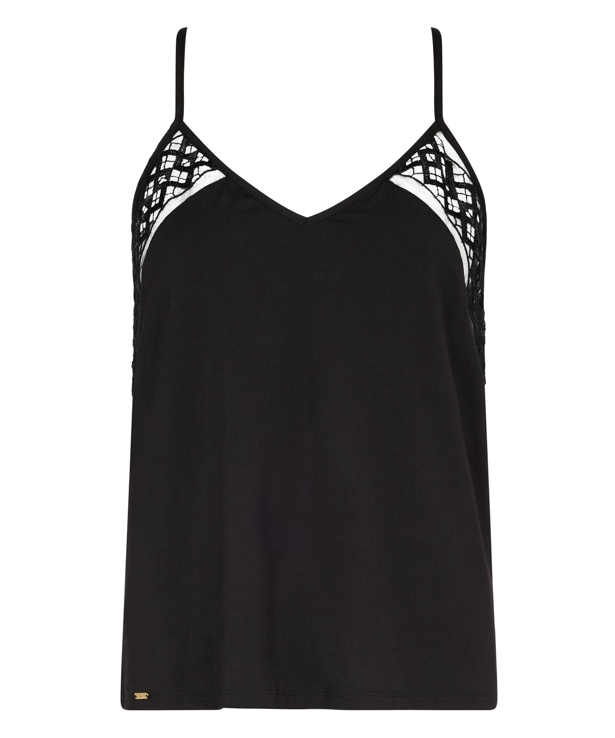 Top à fines bretelles Sweet Obsession noir