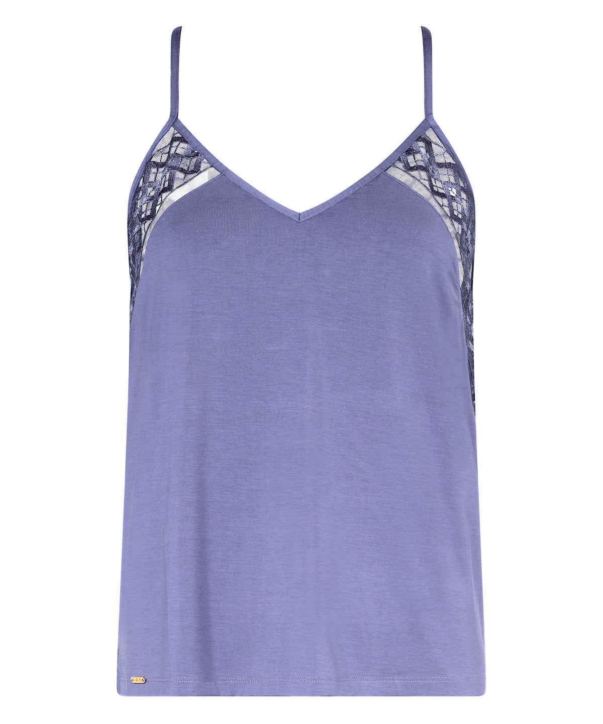 Sweet Obsession Top à fines bretelles en jean