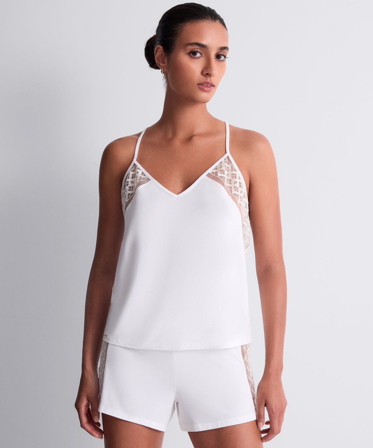 Sweet Obsession Top à fines bretelles Opale
