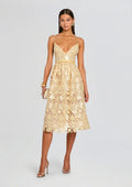 Robe Eulalia en dentelle à sequins