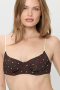 Haut de bikini armaturé Cola Satin - Honey Bug