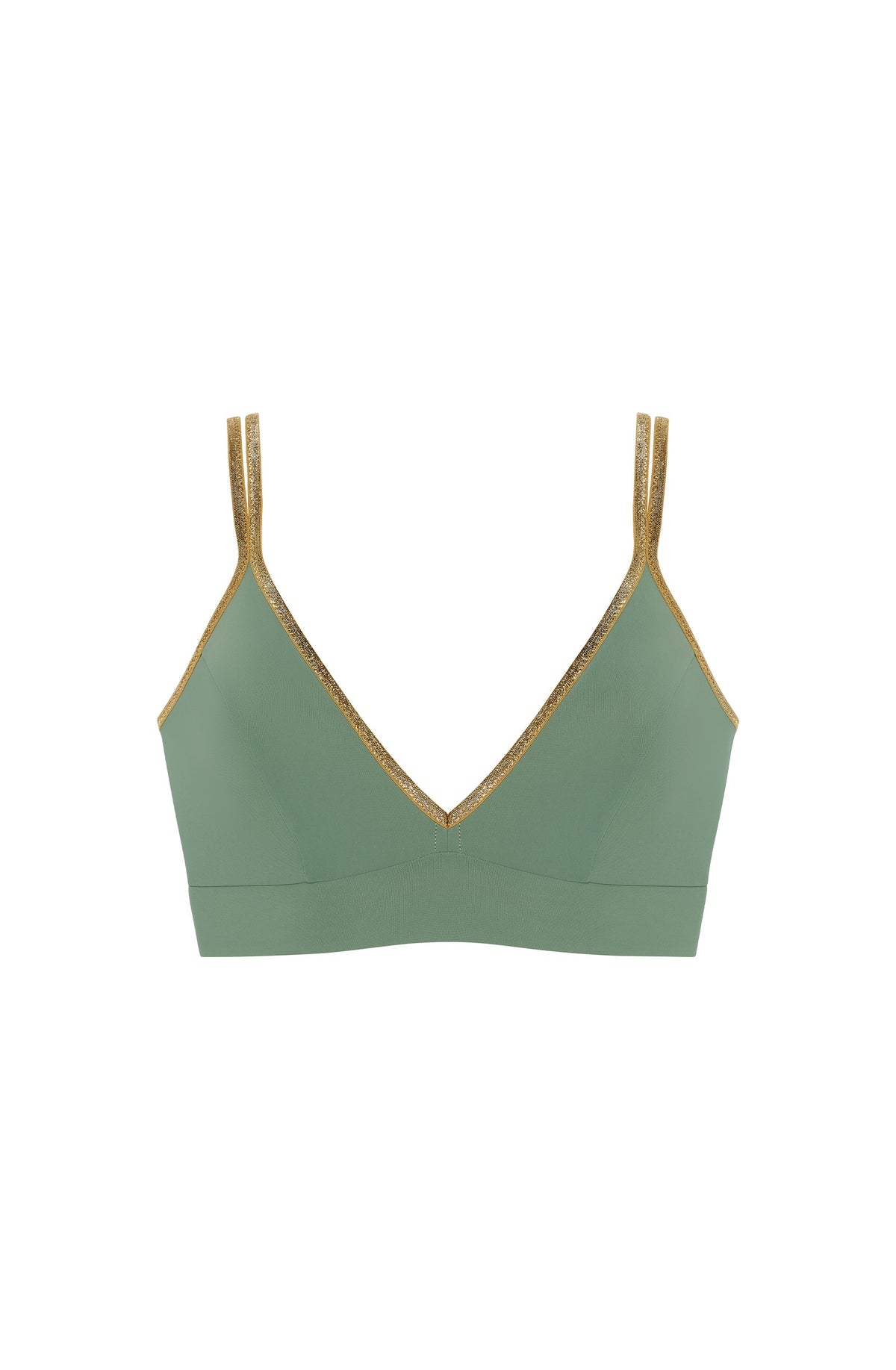 singa Printed bikini top