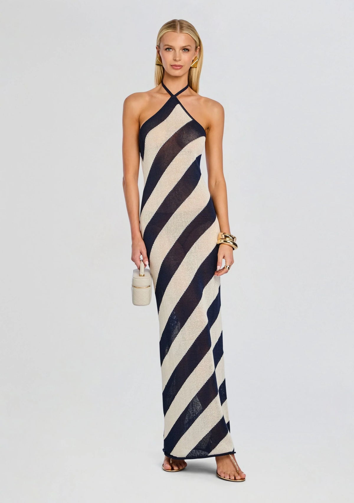 Robe longue en maille Dree