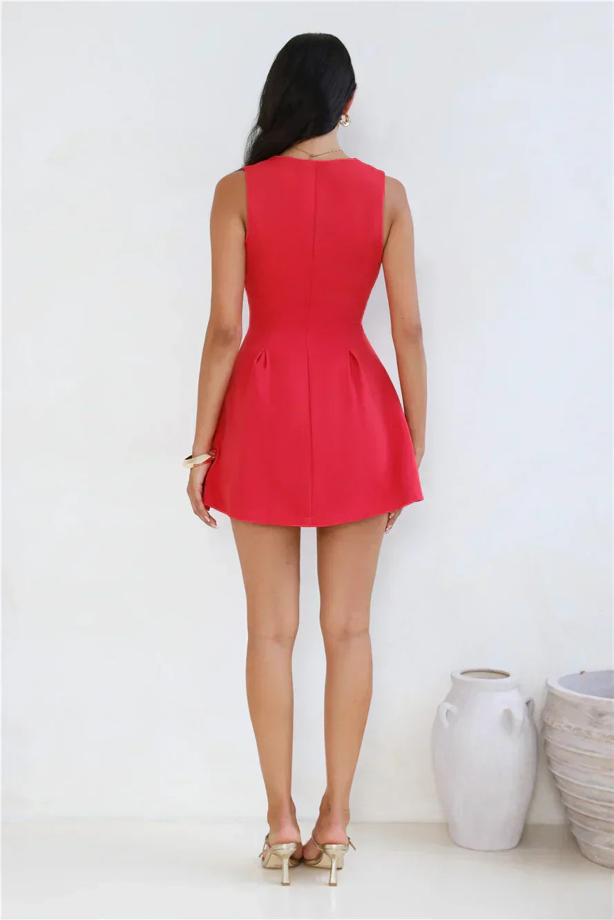 Mini-robe ajustée chic pour le bureau