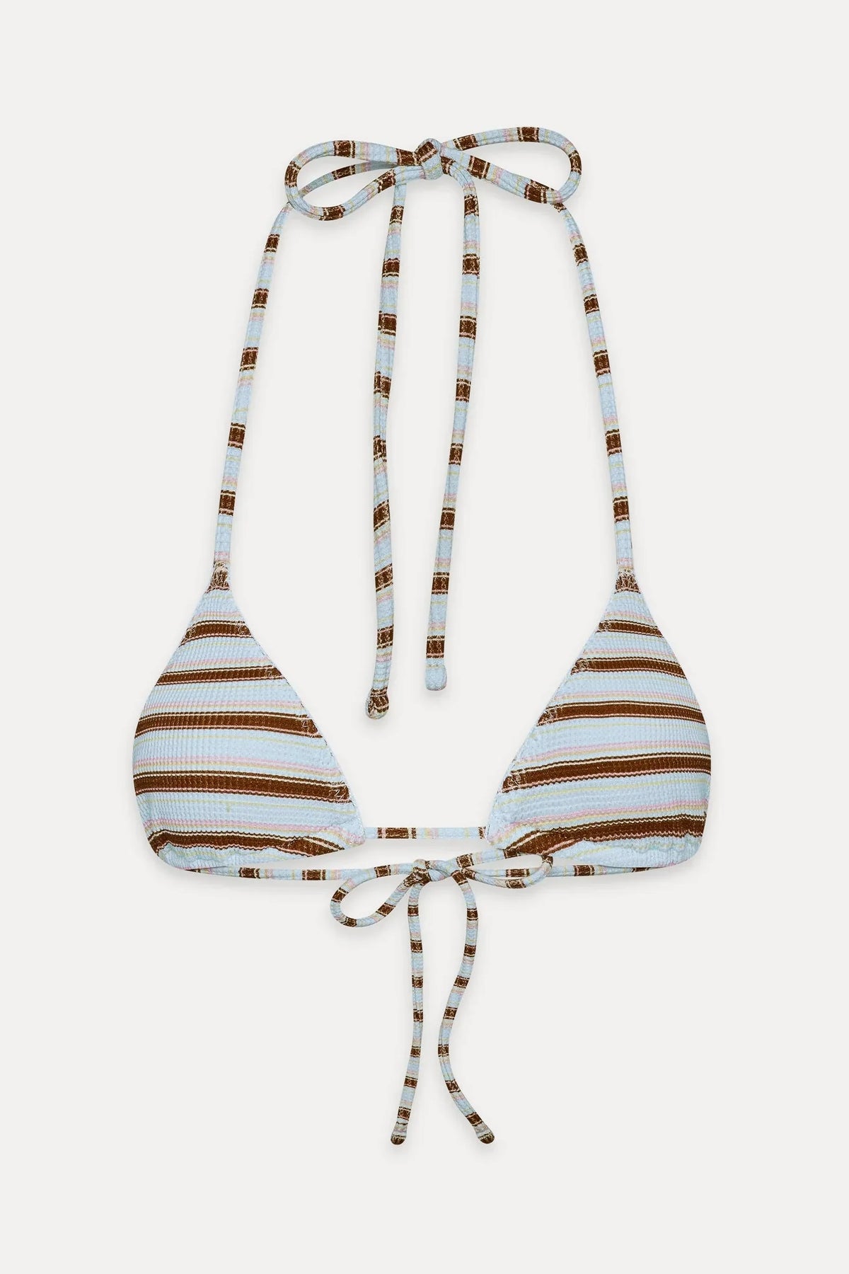 Haut de bikini rayé Nick Triangle - Verona Stripe