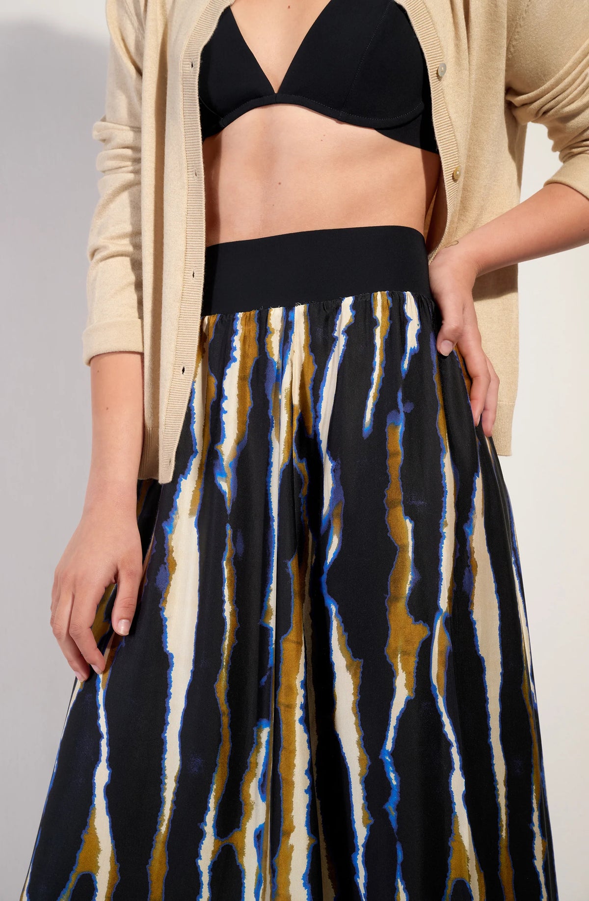 Jupe longue tie-dye Scotty