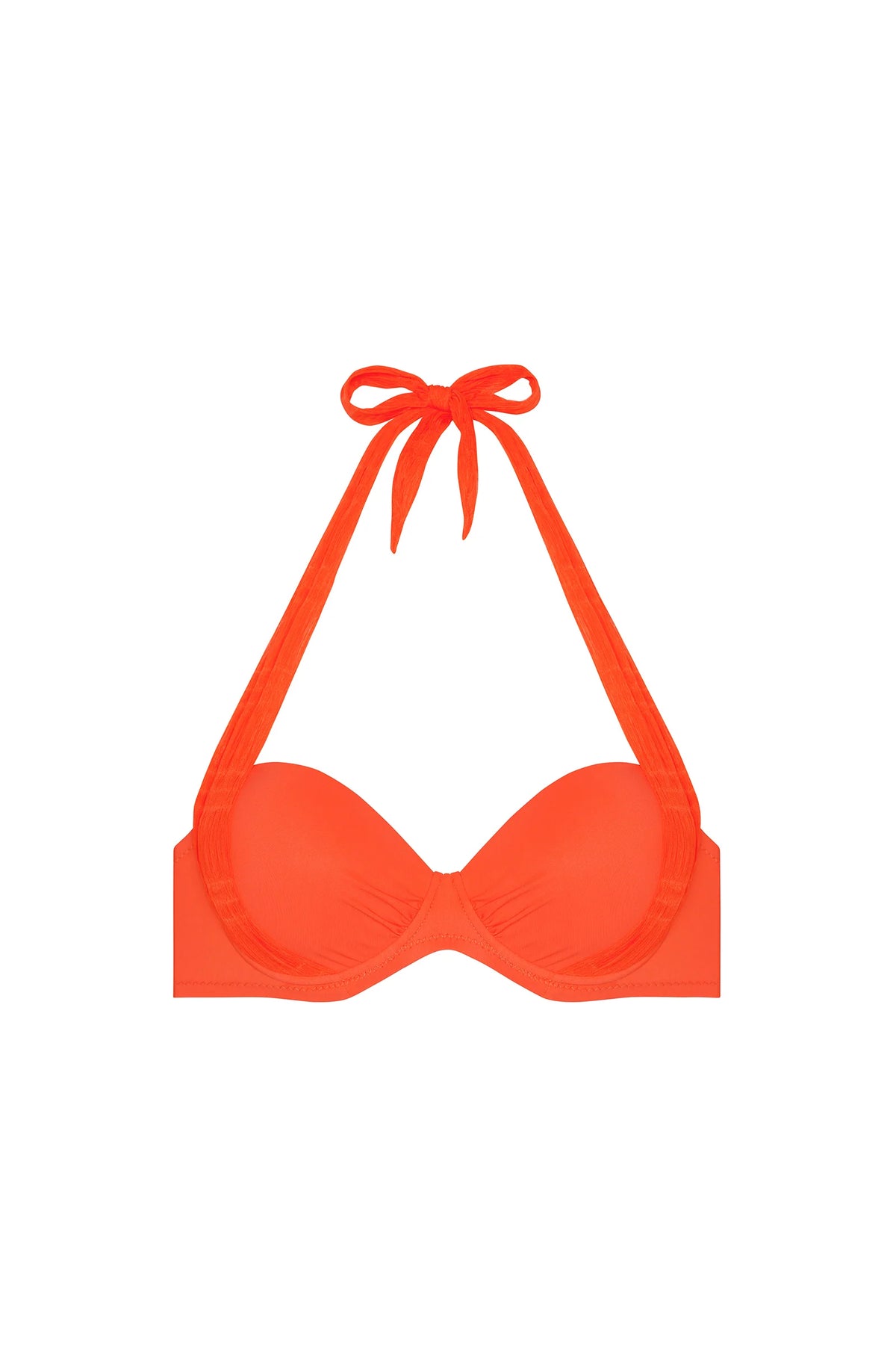 django Gold half-cup bikini top