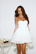Mini-robe bustier à sequins Soirée Star