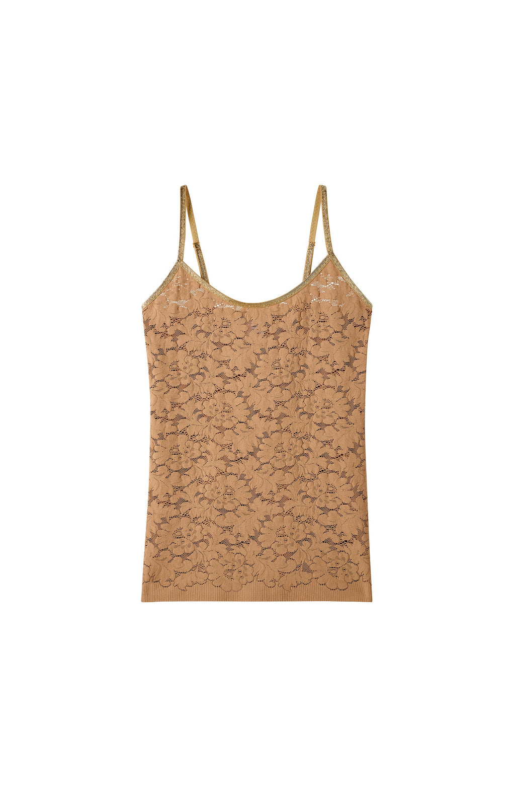 spencer Bronze lace and Lurex top