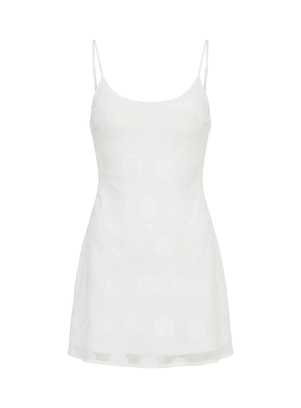 Robe mini Lissie Scoop à pois blancs