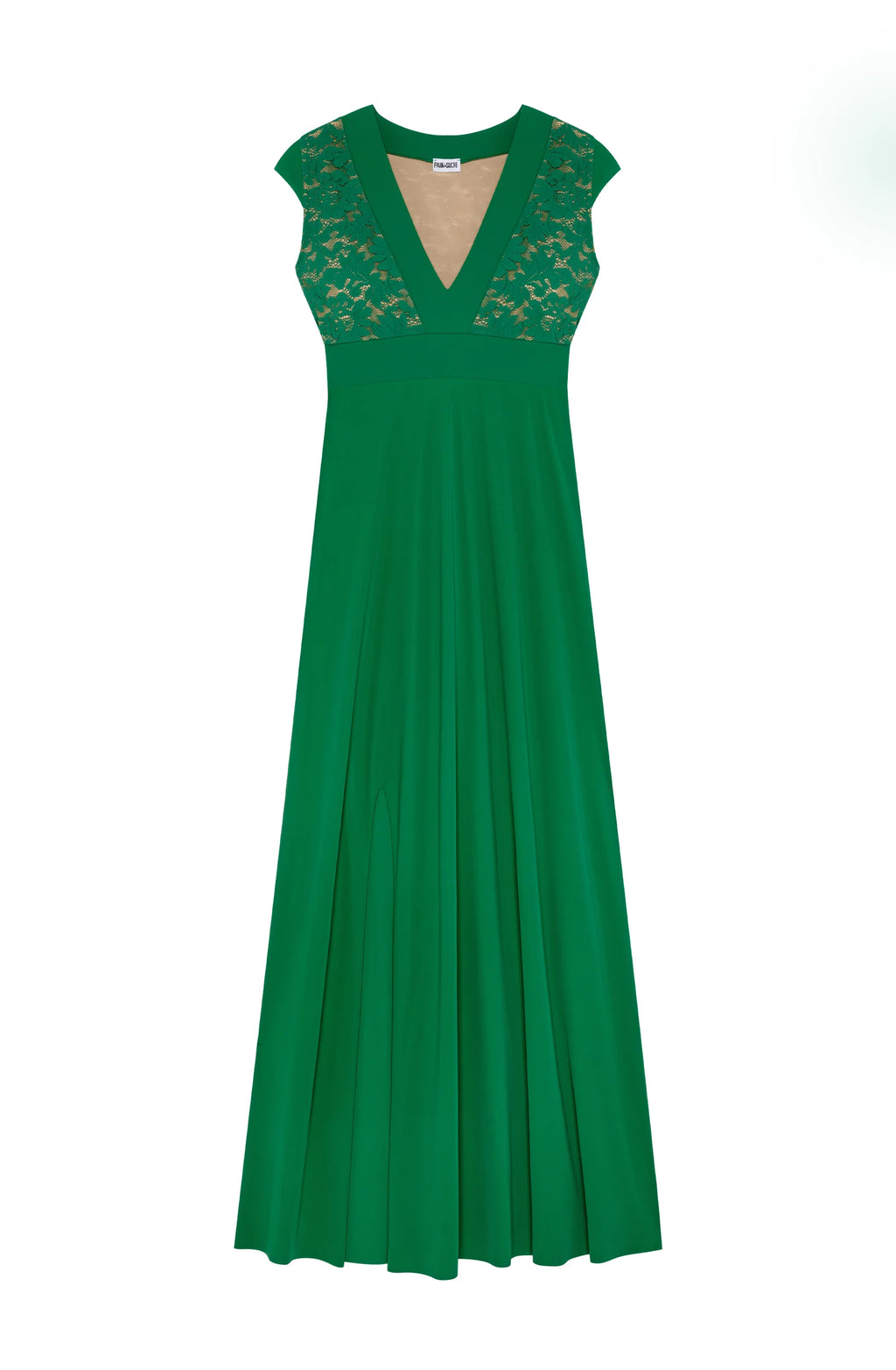nao Jade split maxi dress