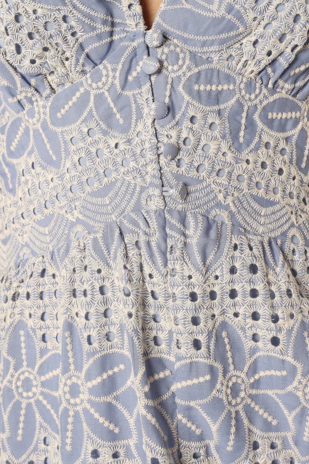 Robe Tani Mi-Longue - Bleu
