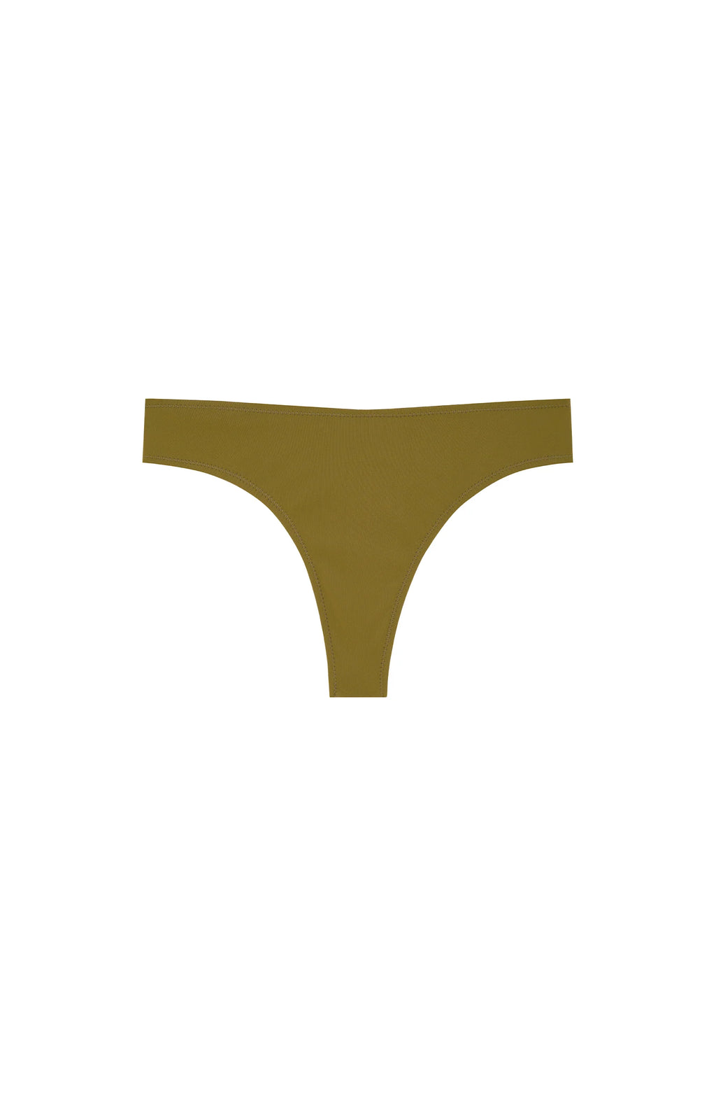 talla Jade thong bikini bottoms with crochet effect