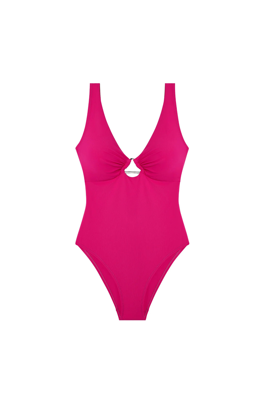 Maillot de bain une pièce violet avec bijoux