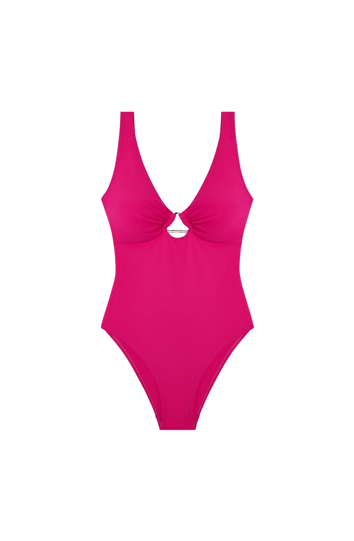 Maillot de bain une pièce violet avec bijoux
