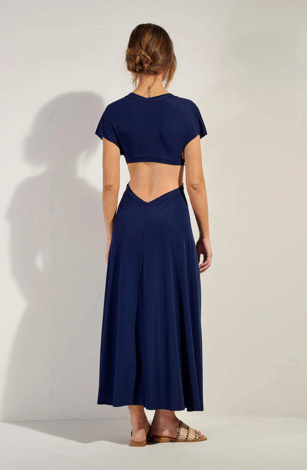 rislene Printed long dress BALLERINA