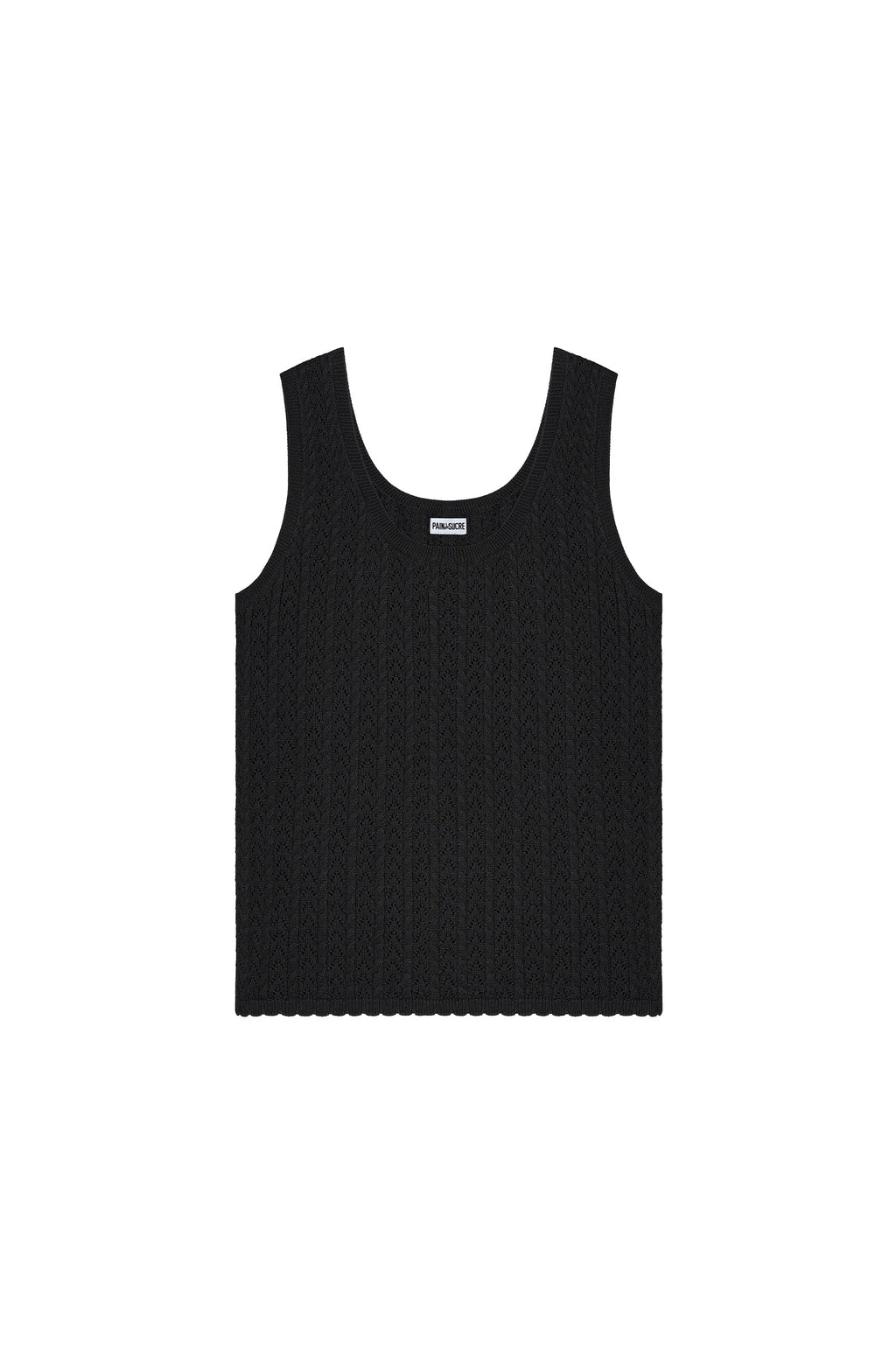dricia Beige tank knitted top