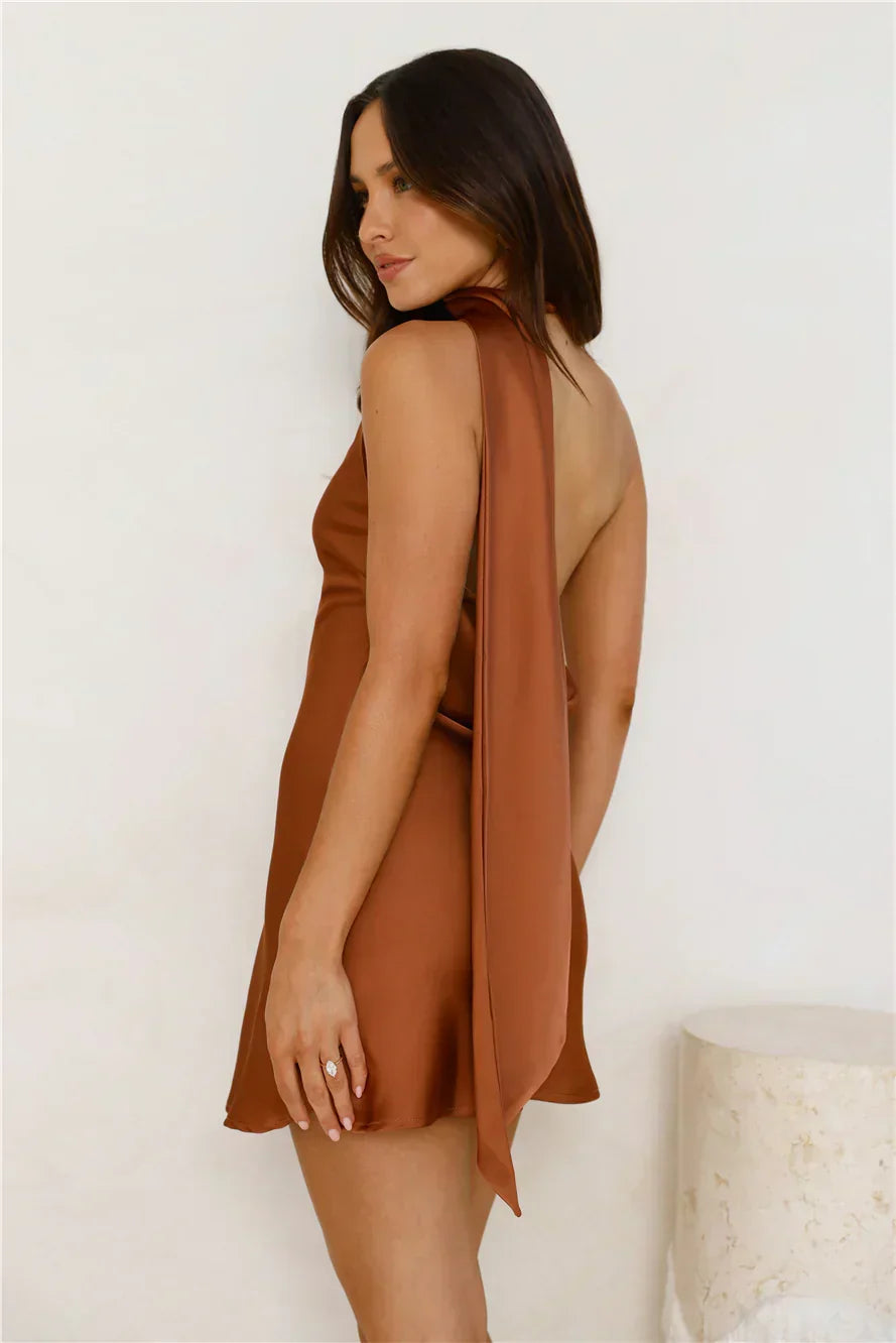 Mini-robe en satin Secret Wishes