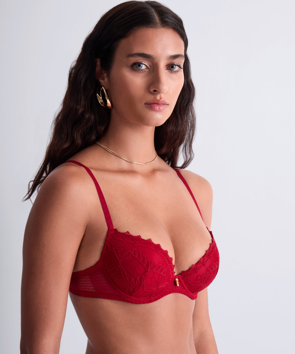 Mystery of Love Soutien-gorge push-up à bonnets Cherry