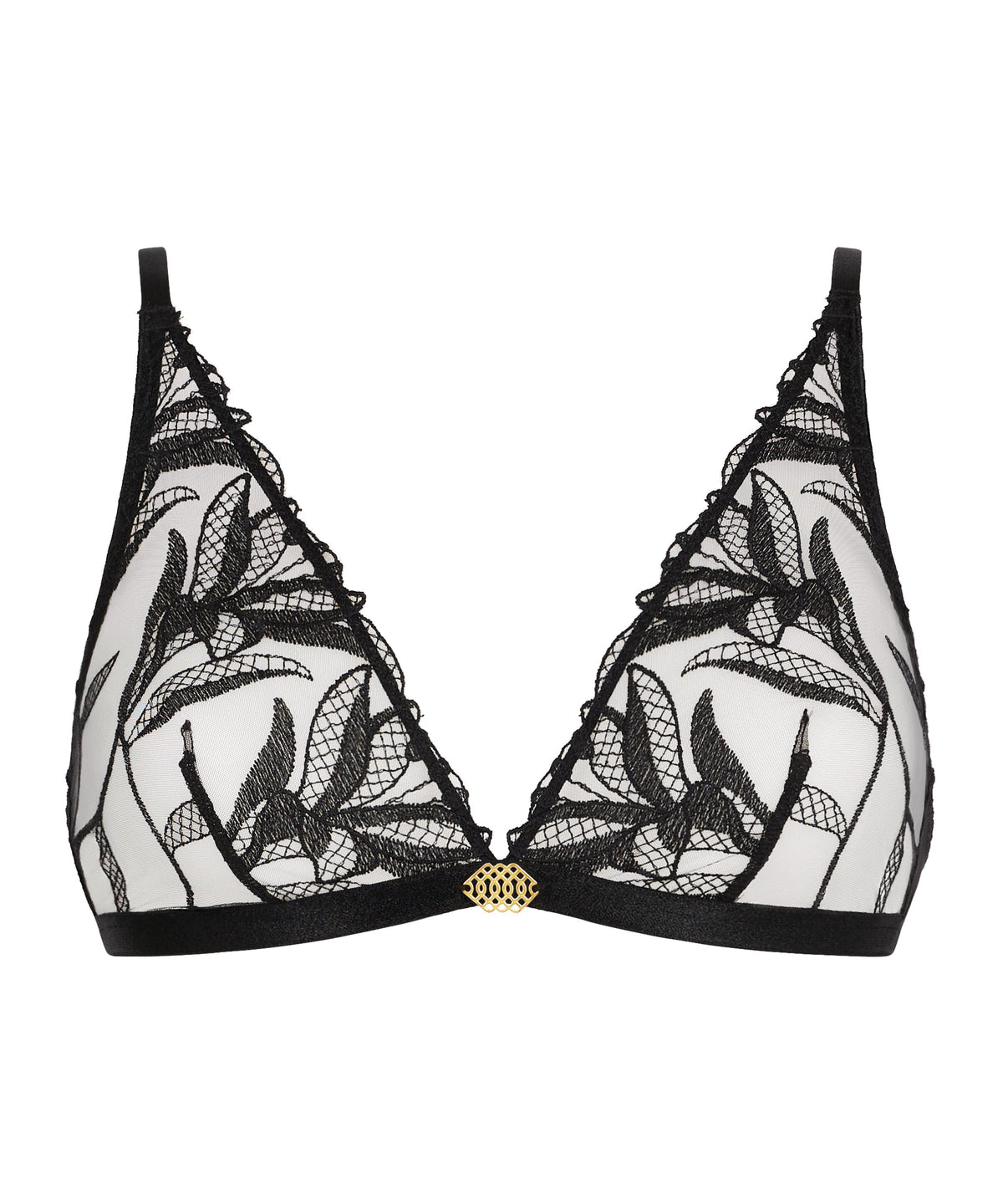 Sweet Euphoria Bralette Triangle Noir