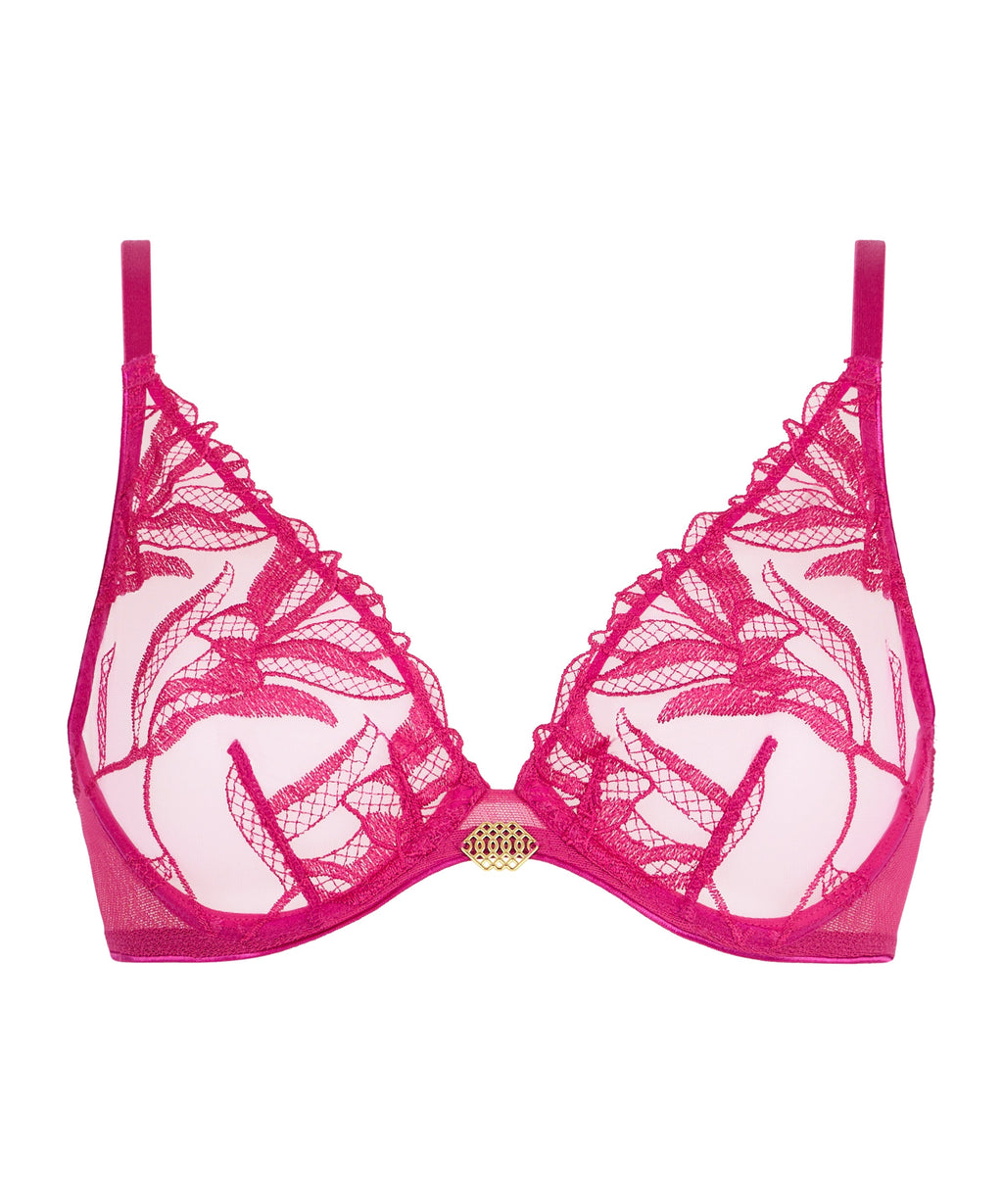 Sweet Euphoria Soutien-gorge triangle armatures Passion rose