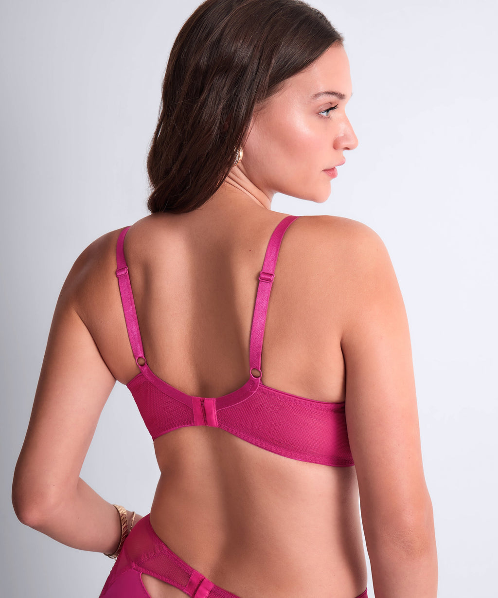 Sweet Euphoria Soutien-gorge triangle armatures Passion rose