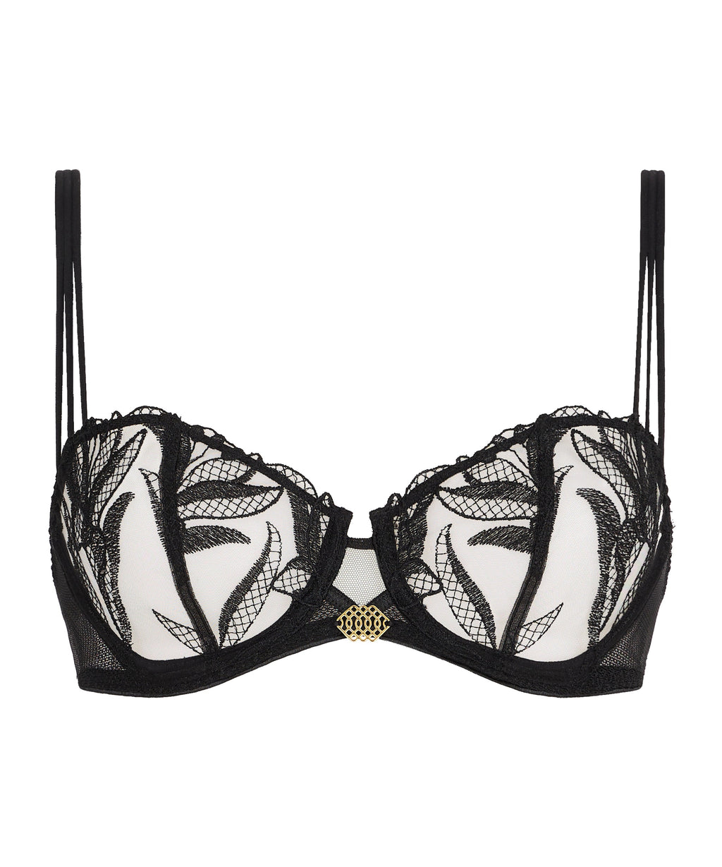Sweet Euphoria Soutien-gorge Corbeille avec armatures Noir