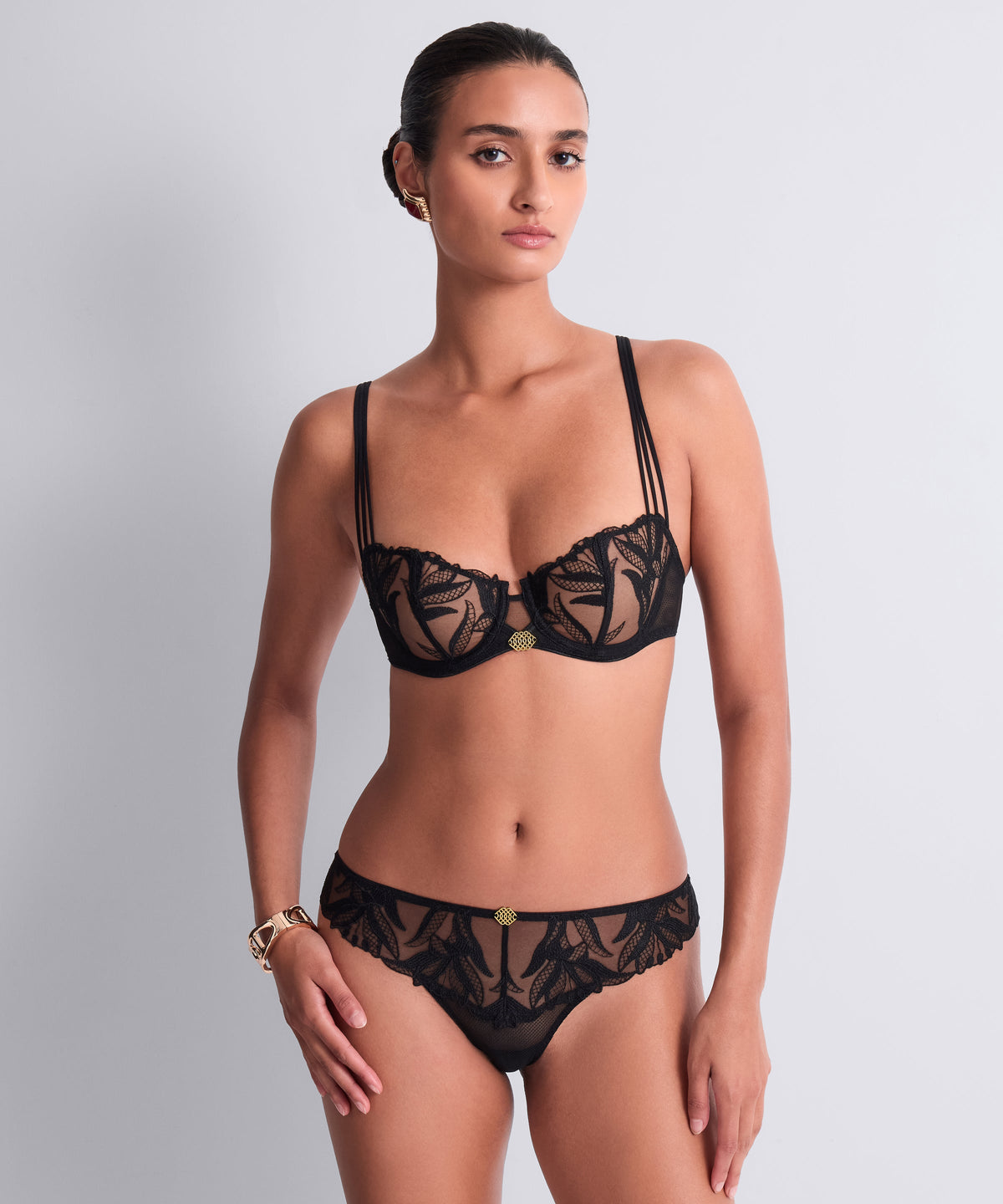 Sweet Euphoria Soutien-gorge Corbeille avec armatures Noir