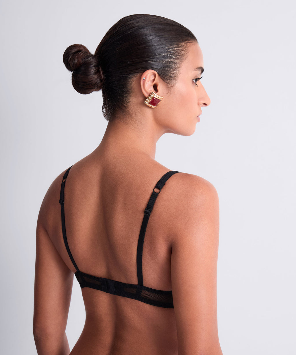 Sweet Euphoria Soutien-gorge Corbeille avec armatures Noir
