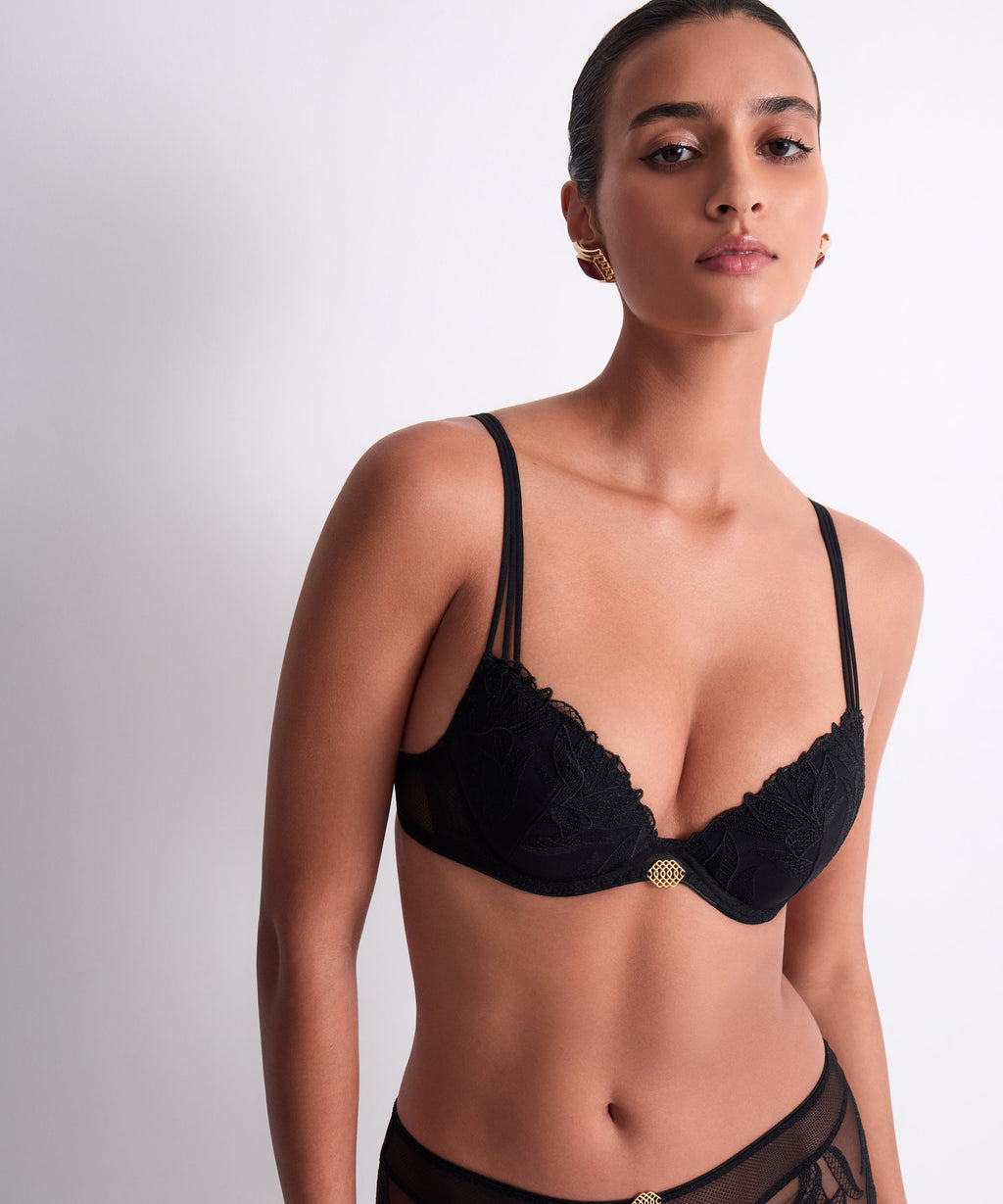 Sweet Euphoria Soutien-gorge push-up à coussinets Noir