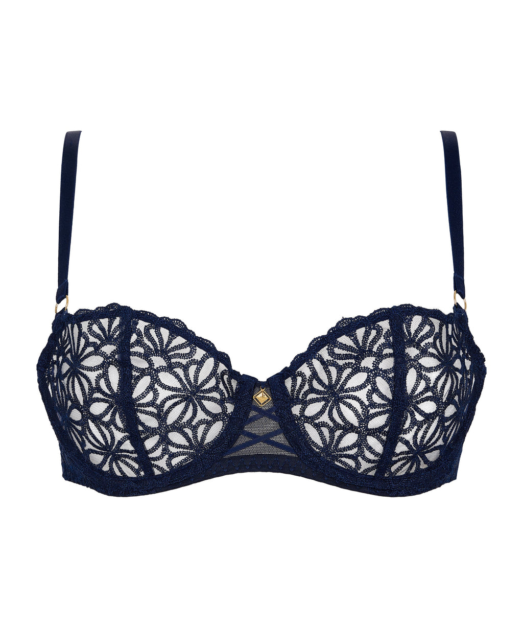 Secret Memories Soutien-gorge corbeille armatures Bleu profond