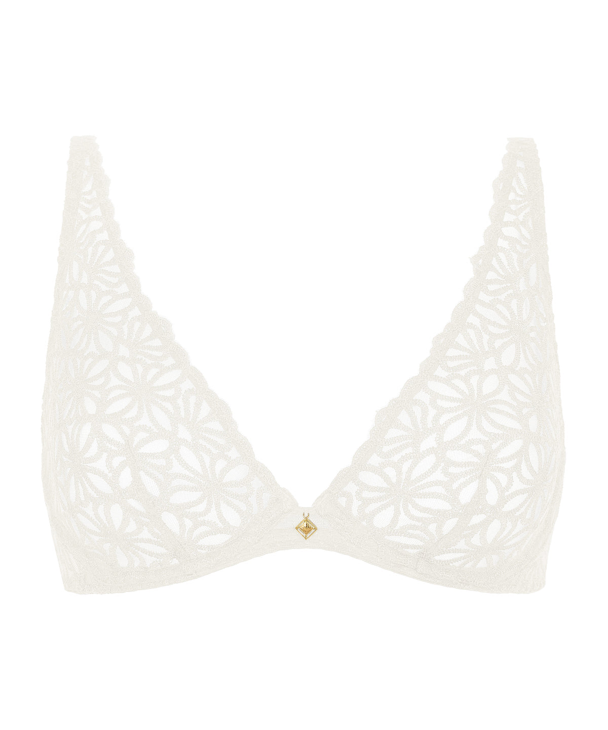 Secret Memories Soutien-gorge Triangle à armatures Ivoire